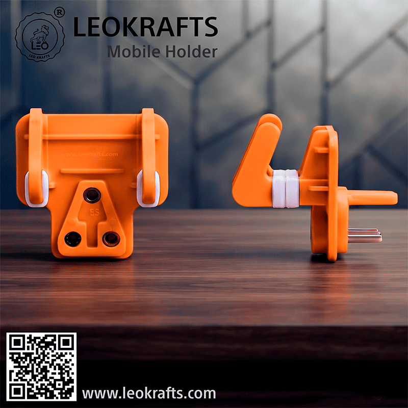 ABS 3-Pin Colour Mobile Holder